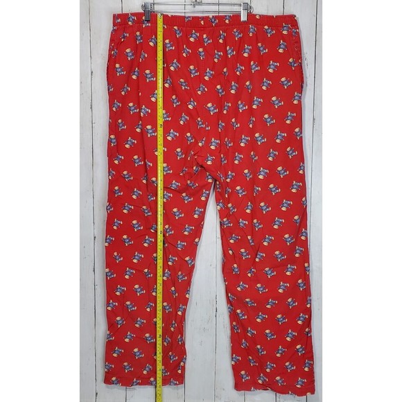Polo Ralph Lauren Men’s XL Polo Bear PJs Pajama Lounge Pants Red - Picture 8 of 11